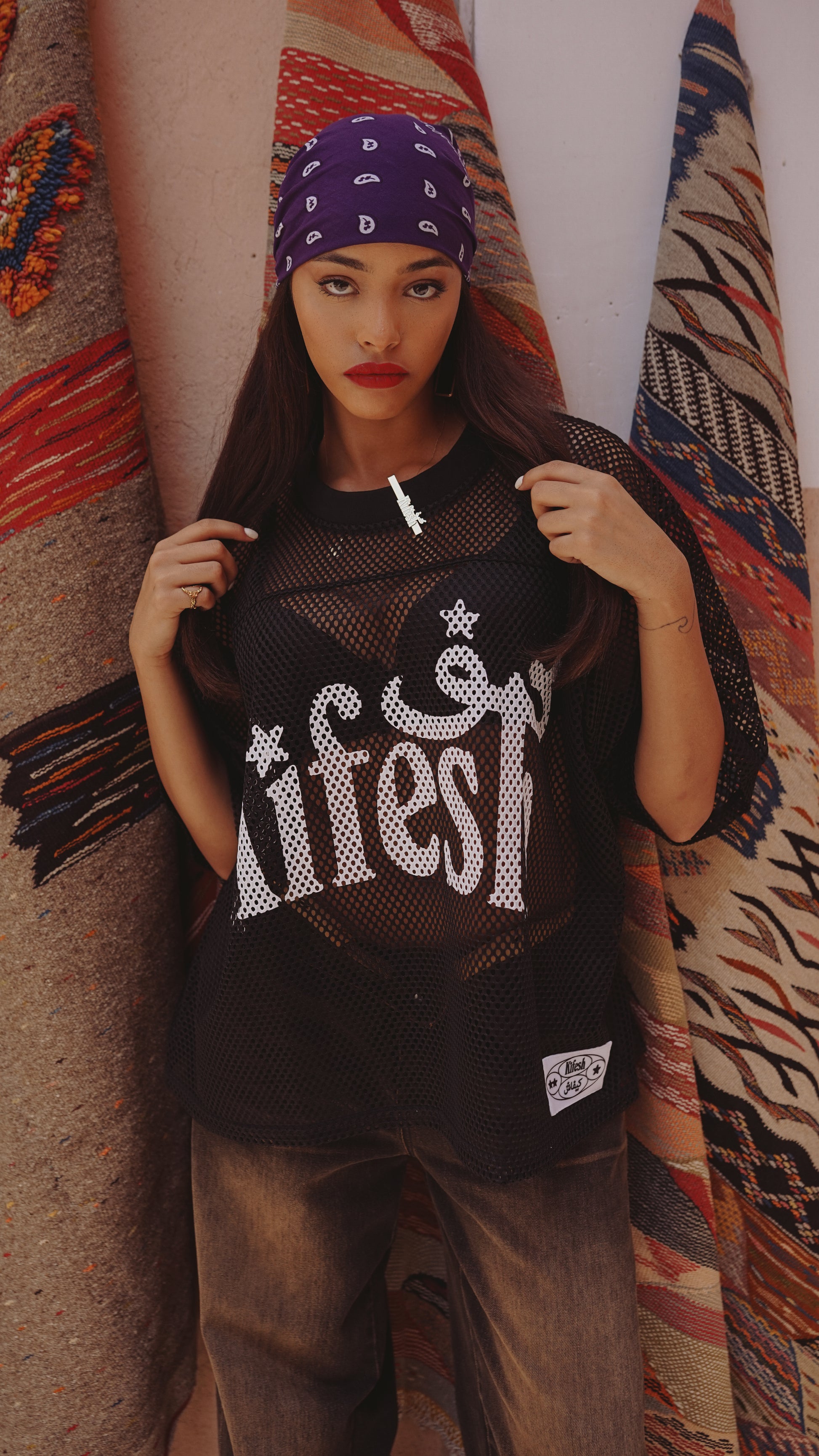 Kifesh mesh jersey