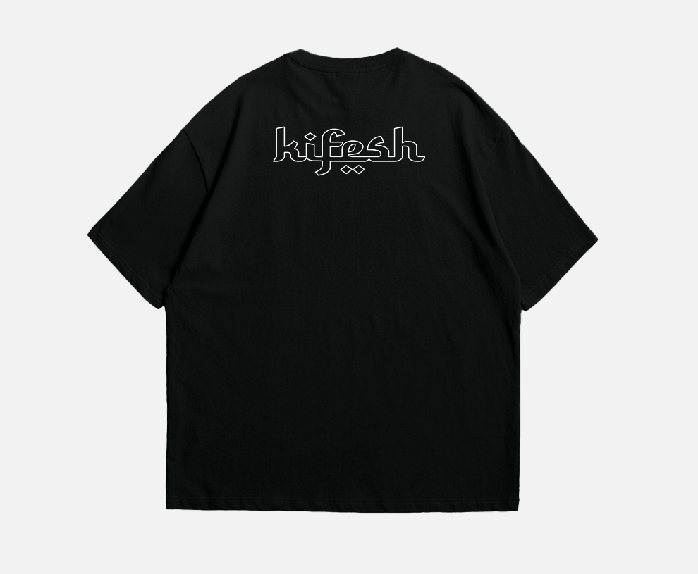 double logo tee (oversized fit)