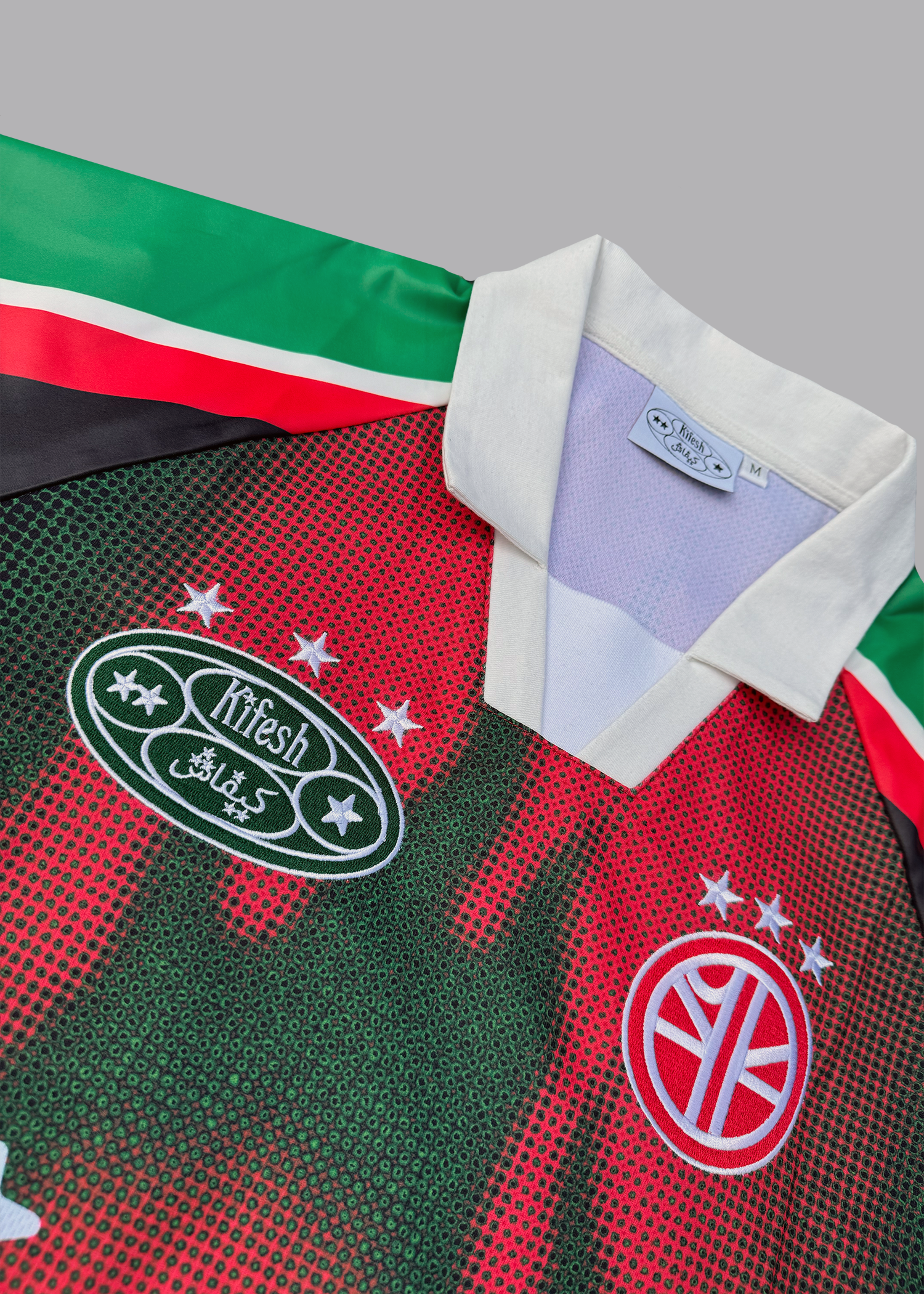 Palestine charity jersey (KIFESH X REVERSO STUDIOS)