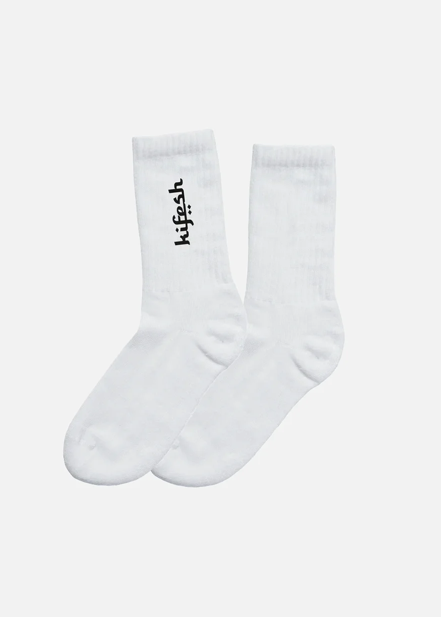 Kifesh logo socks white