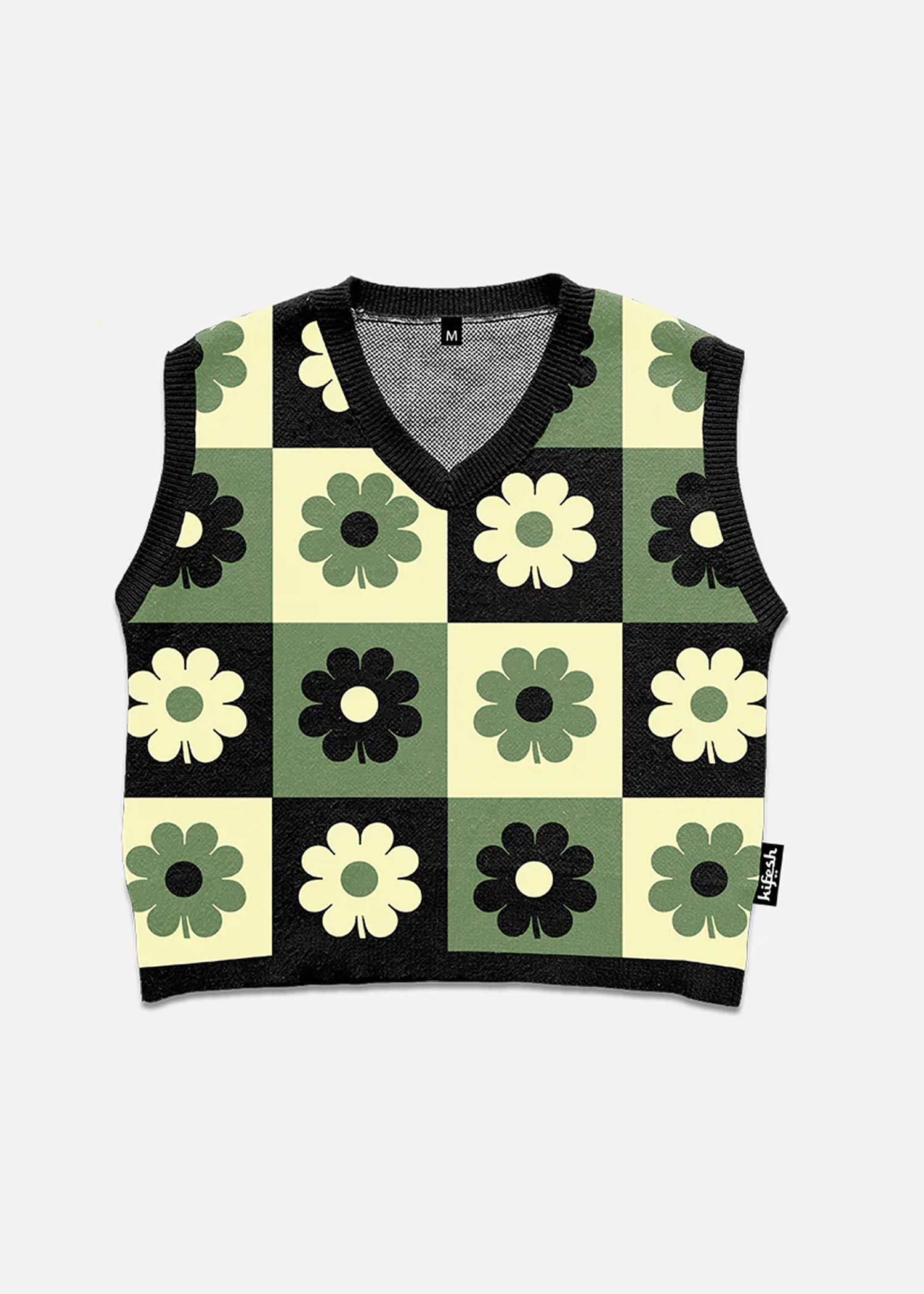 Kifesh flower knit vest