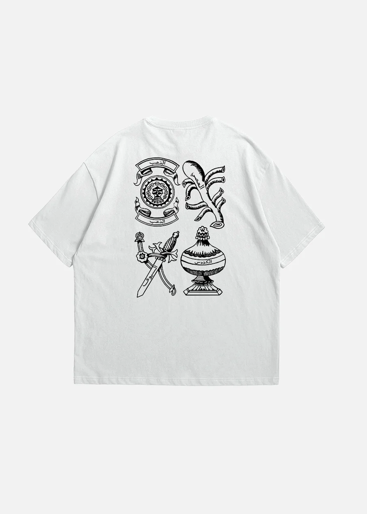 Kifesh karta tee (oversized fit)