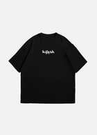 Kifesh simple logo tee (oversized fit)