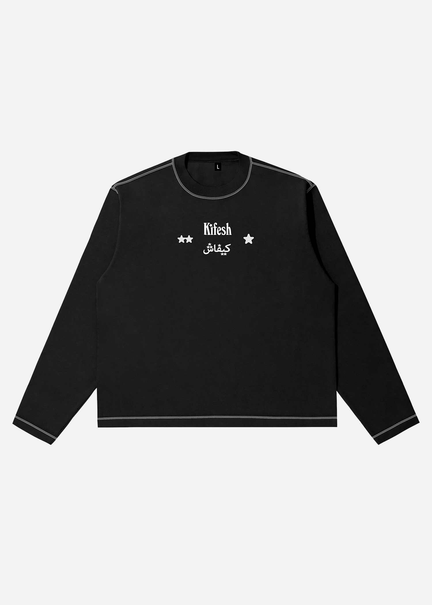 Kifesh signature long sleeve – midnight black