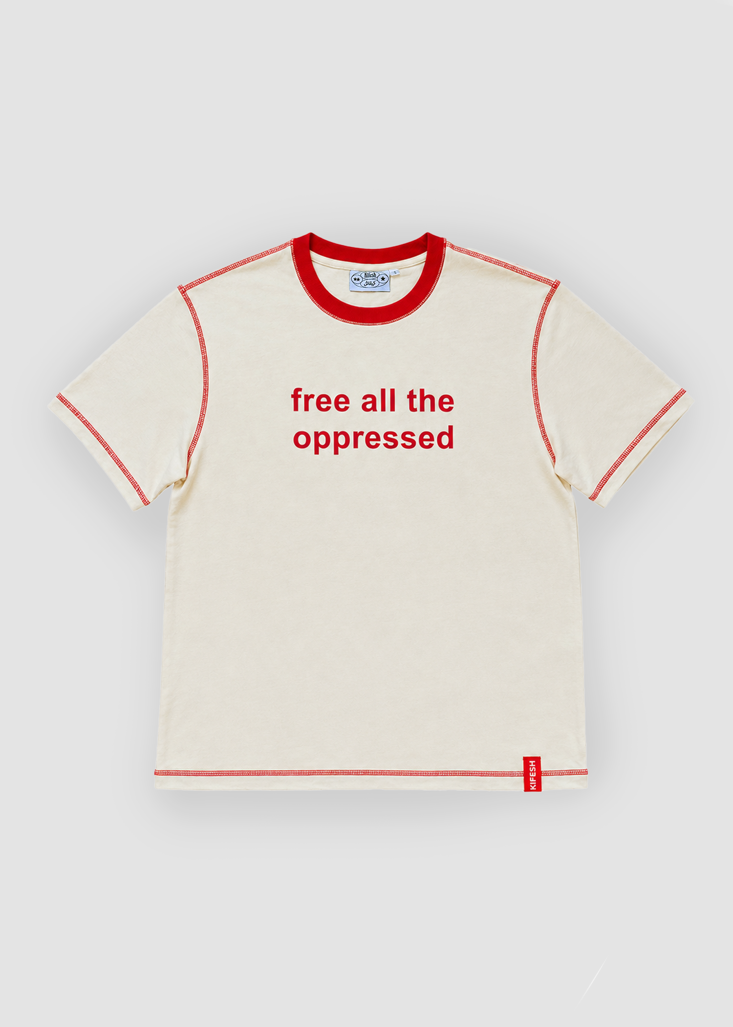 kifesh free all the oppressed tshirt