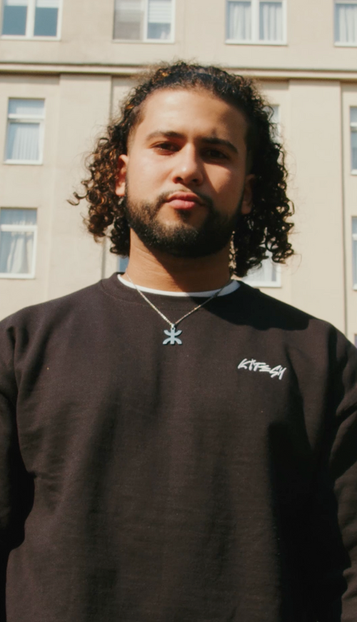 kifesh crewneck black showcase
